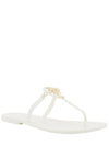 Miller Mini Flat Thong Flip Flop Ivory - TORY BURCH - BALAAN 3