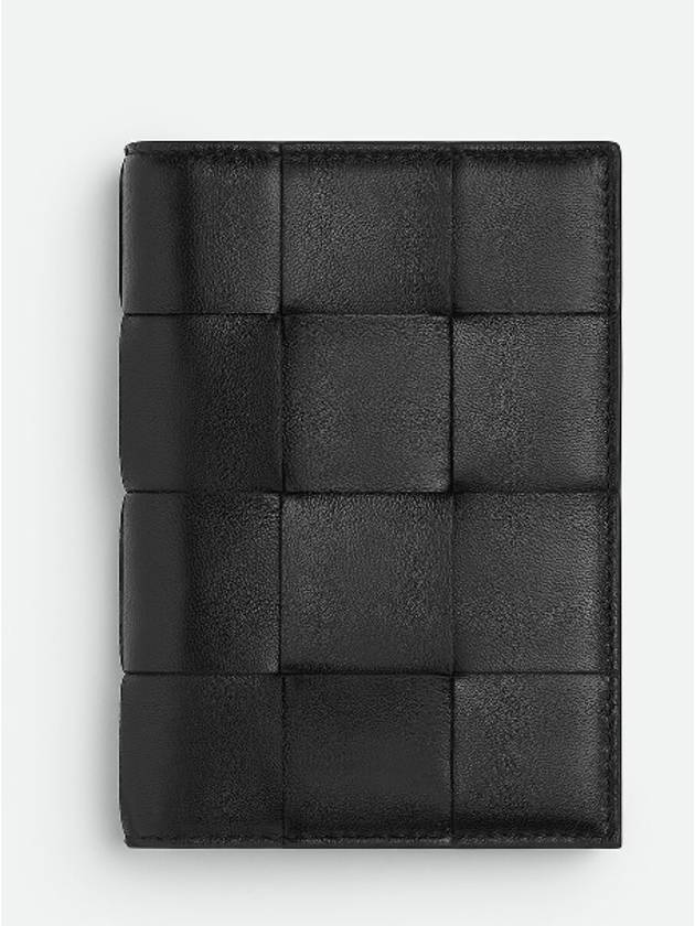 Cassette Half Wallet Black - BOTTEGA VENETA - BALAAN 2