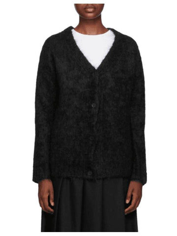 Adige Mohair Wool Cardigan Black - MAX MARA - BALAAN 1