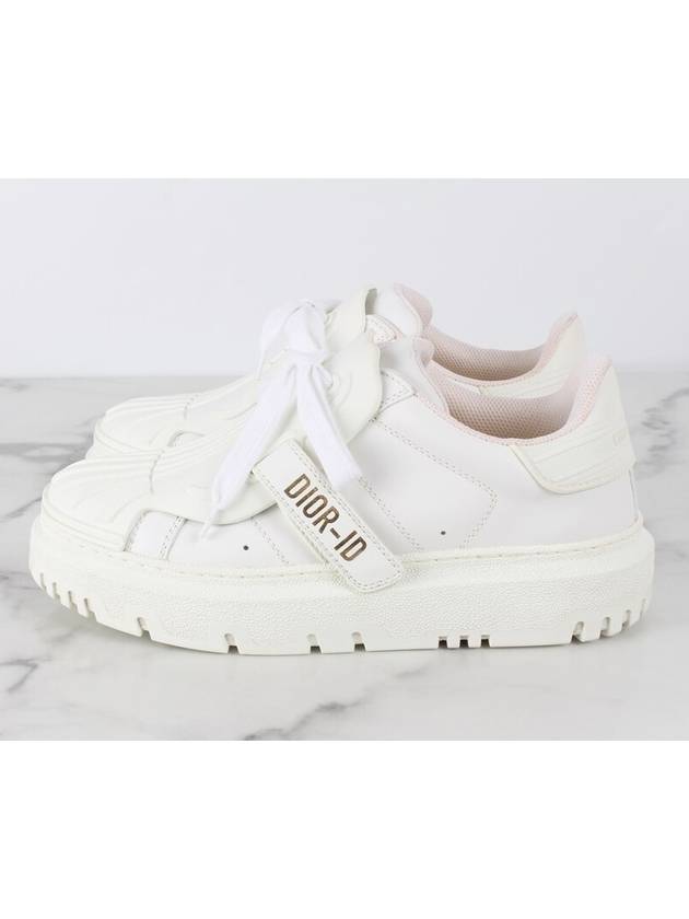 ID logo velcro sneakers white 36 5 235 - DIOR - BALAAN 5