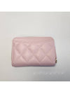 Classic zipper light pink card coin purse caviar AP0216 - CHANEL - BALAAN 9