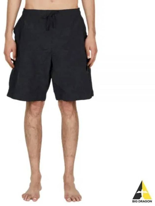 Shadow Project Hidden Badge Swim Shorts Black - STONE ISLAND - BALAAN 2