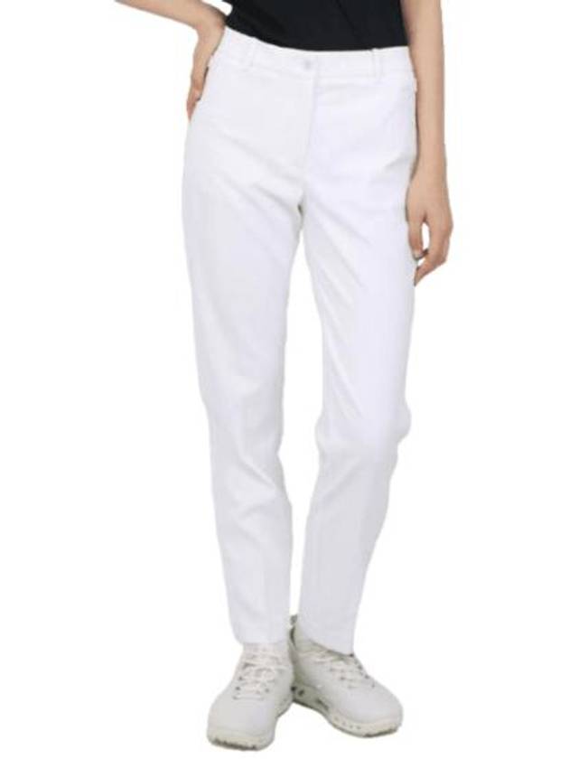 Pia Mid-Rise Crop Pants White - J.LINDEBERG - BALAAN 4