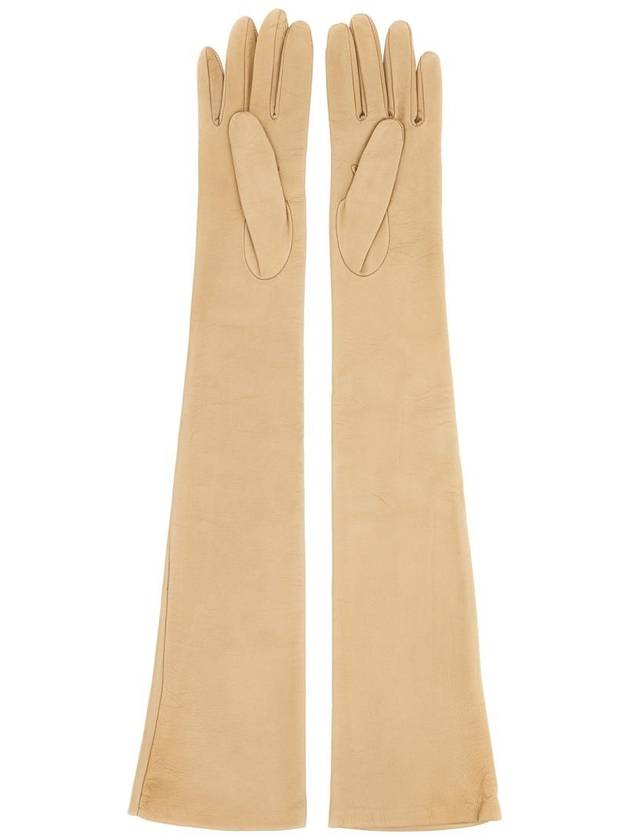 Gloves 2345660234600 004 Beige o Tan - MAX MARA - BALAAN 3