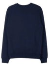 Men's Item Logo Sweatshirt Navy - A.P.C. - BALAAN 5