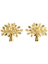 Tree Earrings Gold - MULBERRY - BALAAN 2