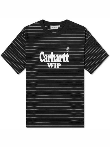 Orlean Spree Short Sleeve T Shirt Black - CARHARTT WIP - BALAAN 1