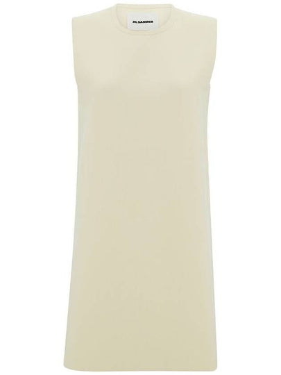 Midi Dress J02CT0356J19155 280 BEIGE - JIL SANDER - BALAAN 2