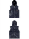 Men's Ragot Padded Vest Navy - MONCLER - BALAAN 5