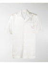 men carlton short sleeve shirt white - DRIES VAN NOTEN - BALAAN 1