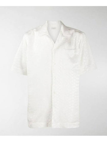 men carlton short sleeve shirt white - DRIES VAN NOTEN - BALAAN 1