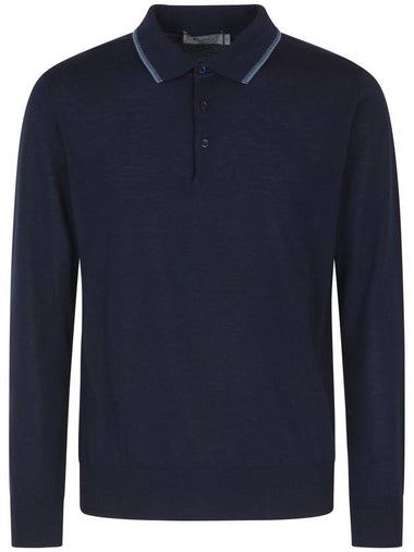 Canali Sweaters Blue - CANALI - BALAAN 1