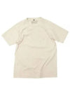 5.6Oz Basic Short Sleeve T-Shirt Ivory - NIGEL CABOURN - BALAAN 1