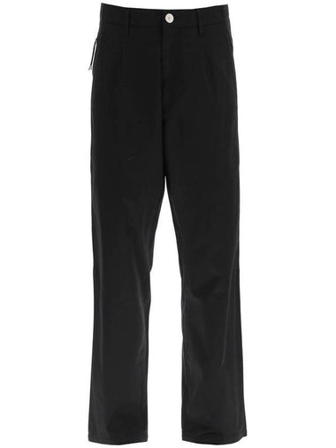 Shadow Project Straight Pants Black - STONE ISLAND - BALAAN 1