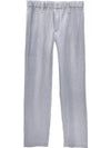 Pleated Straight Pants Grey - ISSEY MIYAKE - BALAAN 2