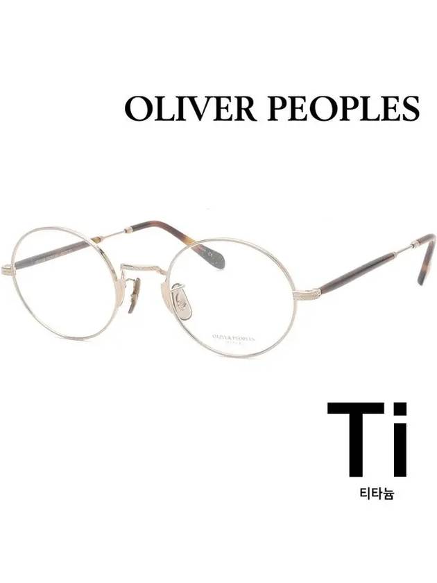 Eyewear Welden Round Glasses Gold - OLIVER PEOPLES - BALAAN 2