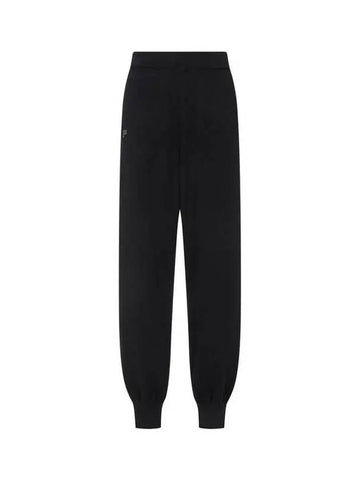 Unisex recycled cashmere track pants black - PANGAIA - BALAAN 1