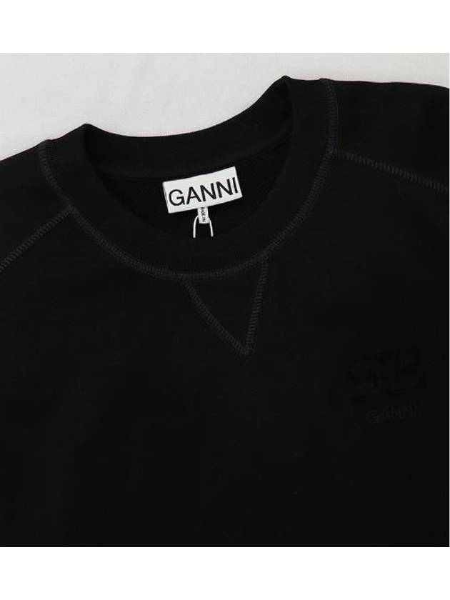 black sweatshirt - GANNI - BALAAN 5