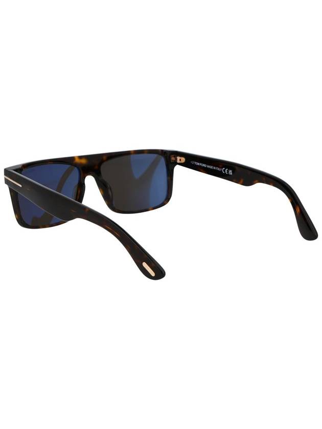 Eyewear Square Frame Tortoiseshell Sunglasses FT0999 - TOM FORD - BALAAN 5