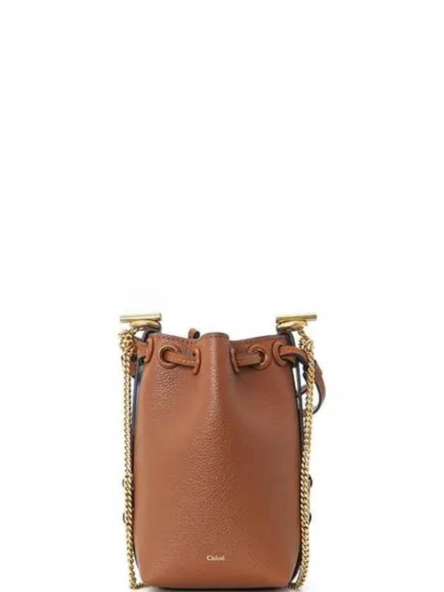 Marcie Micro Bucket Bag Brown - CHLOE - BALAAN 2