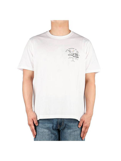 Natural Rhythm Cotton Short Sleeve T-Shirt White - PAUL SMITH - BALAAN 2