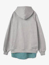 Shirt Hood Gray Melange MRTWXTOP003COT0297215 - SUNNEI - BALAAN 1