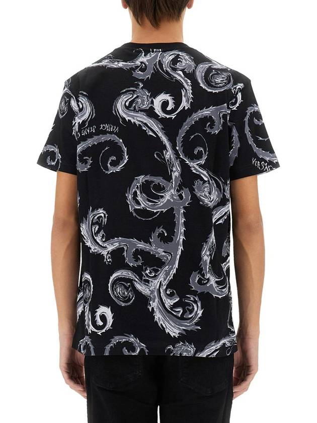 Versace Jeans Couture "Chromo Couture" Tshirt - VERSACE - BALAAN 3