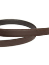 Man's Classic Reversible Leather Belt Black Brown - MONTBLANC - BALAAN 7