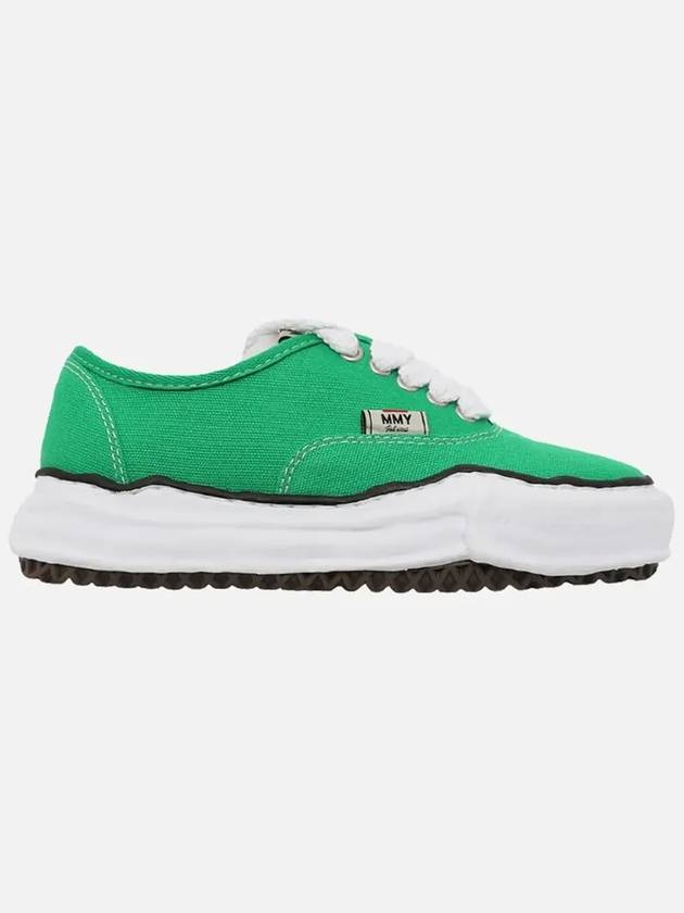 Baker OG Sole Canvas Low Top Sneakers Green - MIHARA YASUHIRO - BALAAN 3