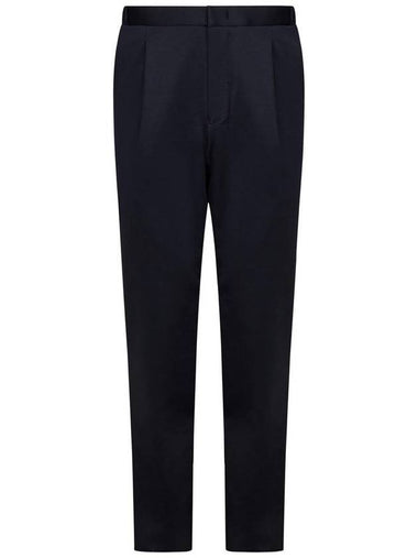 Emporio Armani Trousers Blue - EMPORIO ARMANI - BALAAN 1