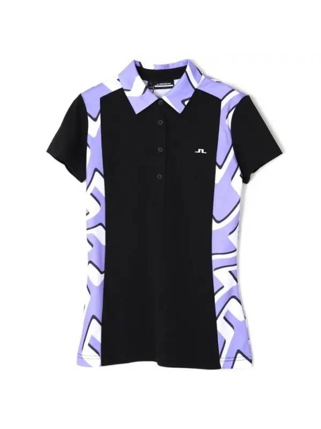 Women's Kristine Polo Shirt Lavender - J.LINDEBERG - BALAAN 1