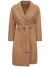 Arona Wool Single Coat Camel - MAX MARA - BALAAN 1