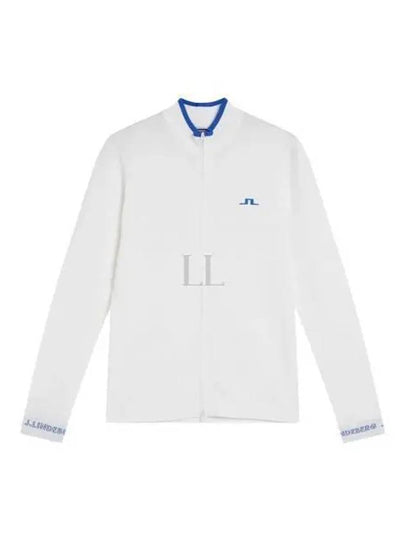 Almaida Full Zip Knit Top White - J.LINDEBERG - BALAAN 2