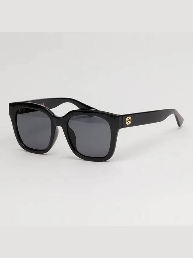 Eyewear Square Frame Sunglasses Black - GUCCI - BALAAN 3