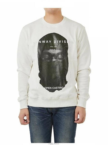 NUW19283 081 Kanye Mask White Sweatshirt - IH NOM UH NIT - BALAAN 1