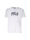 Logo Print Classic Cotton Short Sleeve T-shirt White - POLO RALPH LAUREN - BALAAN 1