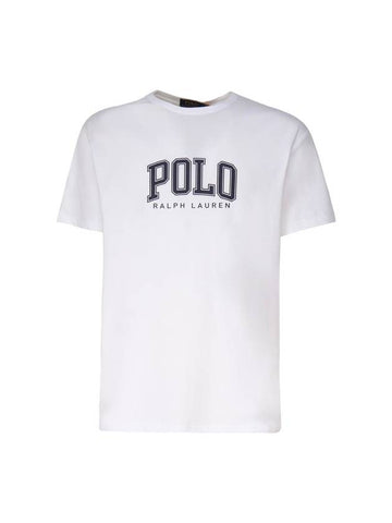 Logo Print Classic Cotton Short Sleeve T-shirt White - POLO RALPH LAUREN - BALAAN 1