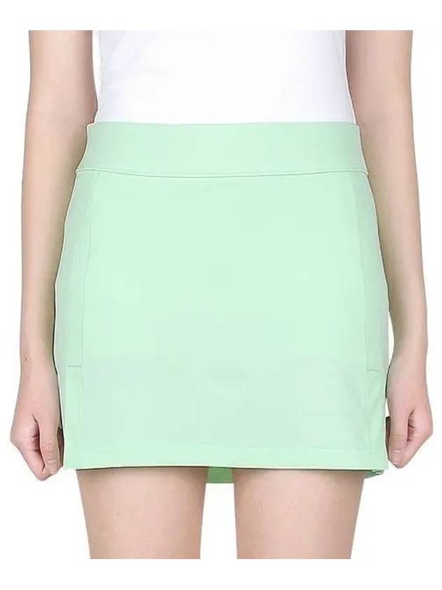 Women's Amelie H Line Skirt Green - J.LINDEBERG - BALAAN 2