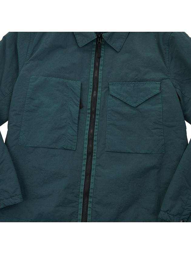 Opaque Nylon Twill with Primaloft Jacket Dark Green - STONE ISLAND - BALAAN 8