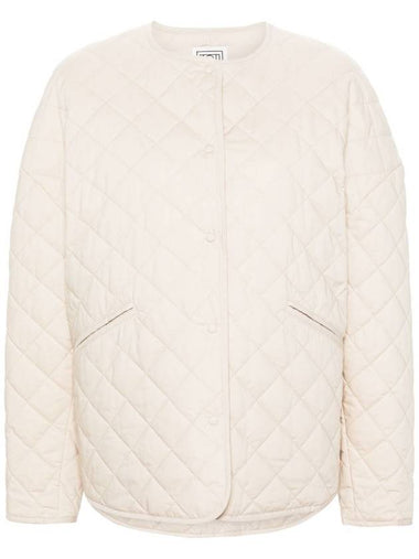 Quilted Jacket Pebble - TOTEME - BALAAN 1