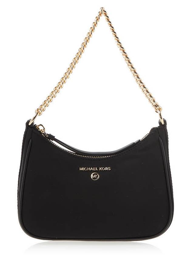 Jet Set Charm Small Nylon Gabardine Shoulder Bag Black - MICHAEL KORS - BALAAN 2