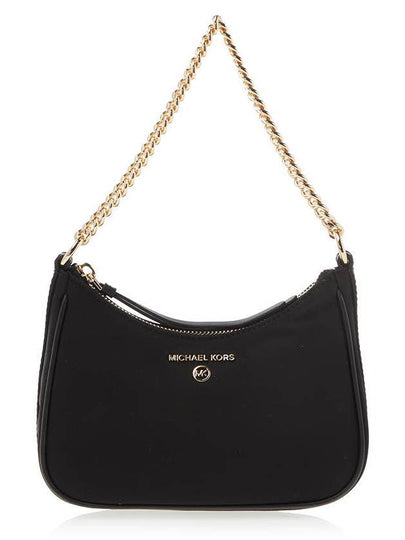 Jet Set Charm Small Nylon Gabardine Shoulder Bag Black - MICHAEL KORS - BALAAN 2