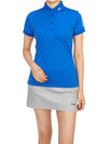 Tour Tech Short Sleeve Polo Shirt Blue - J.LINDEBERG - BALAAN 6