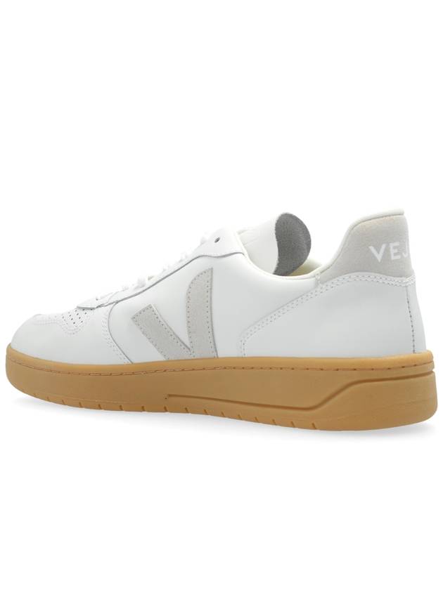 Veja Sneakers V-10 Leather, Men's, White - VEJA - BALAAN 5