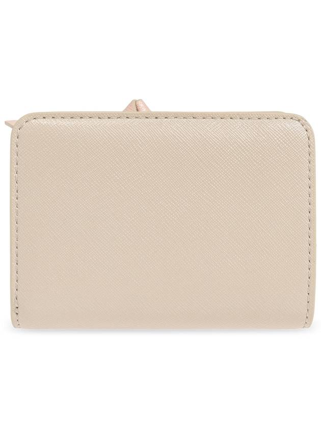 Marc Jacobs Leather Wallet 'Snapshot', Women's, Beige - MARC JACOBS - BALAAN 3