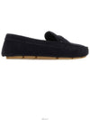 Suede Loafers Navy - PRADA - BALAAN 5