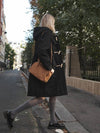 Two Way Suede Tote Bag Brown - ANOETIC - BALAAN 8