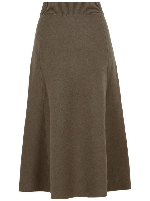 Lanvin Beige Wool Blend Skirt - LANVIN - BALAAN 3