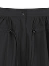 Women s long length high waist gathered culotte skirt - WAAC - BALAAN 3