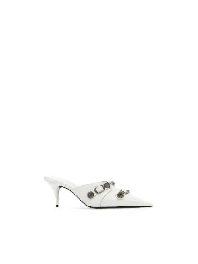 Cagole 70mm Mule Optic White - BALENCIAGA - BALAAN 3